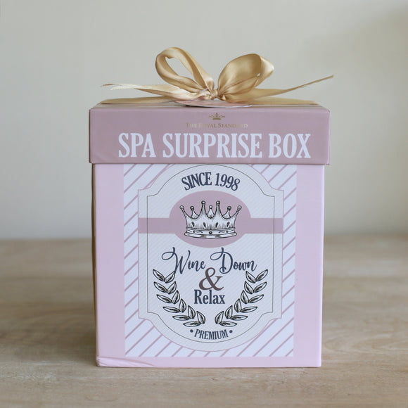 The Royal Standard TRS Wine Down Spa Surprise Gift Box Pink/White