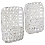 Raz Imports RZ 4020761 Distressed Tobacco Wall Basket