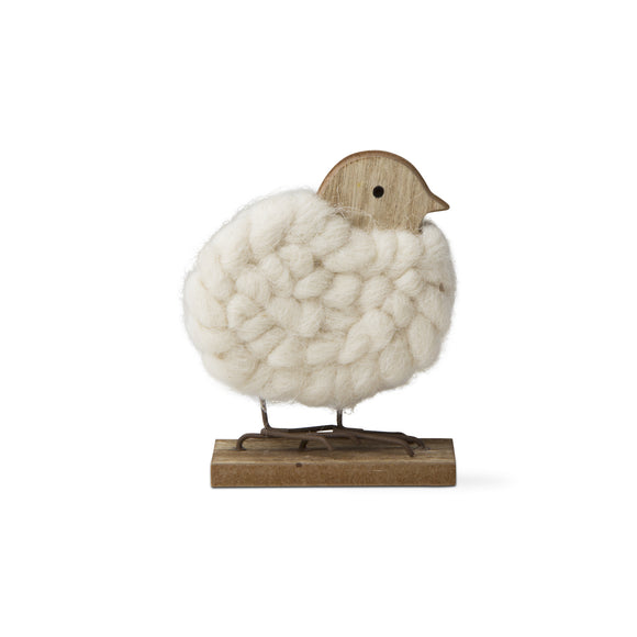 TAG T G10972 Wooly Chick Standing Decor