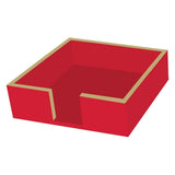 Paperproducts Design 26 8500xx Cocktail Napkin Wood Caddy - 5 Styles