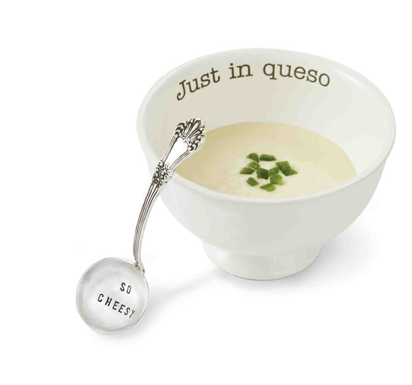 Mud Pie MP 4851037 Just In Queso Dip Set