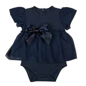 Creative Brands CB F4752 Stephan Baby Navy Dress 6-12 Months