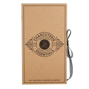 Creative Brands CB G2800 SBDS Tablesugar Cardboard Book Set - Charcuterie Essentials