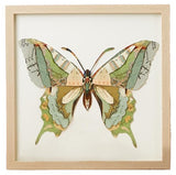 Two's Company TC 51961 Butterfly Paper Collage Wall Art