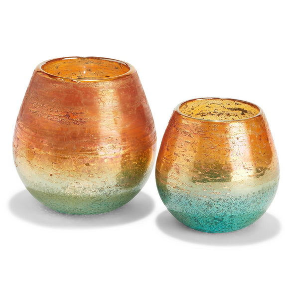 Two's Company TC PDA102-S2 Pacific Sunset Candle Holder