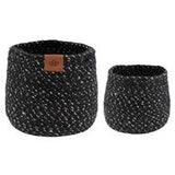 Karma Gifts KA 3093 Woven Jute Basket Planter Set