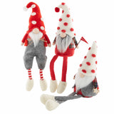 Mud Pie MP 42600576 Christmas Dangle Leg Gnome