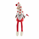 Mud Pie MP 42600576 Christmas Dangle Leg Gnome