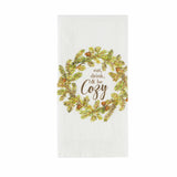 Mud Pie MP 41500129 Foliage Watercolor Towels