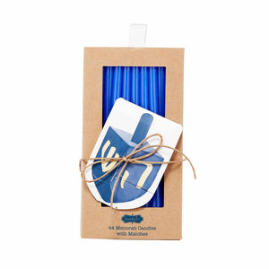 Mud Pie MP 49800159 Menorah Candles and Matches