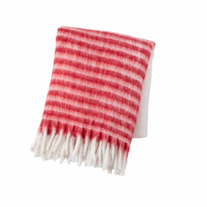 Mud Pie MP 41000058 Red & White Throws