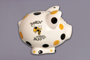 Magnolia Lane ML 50667 Ga Tech Piggy Bank