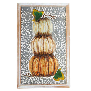 Raz Imports RZ 4054241 25.25" Glittered Pumpkin Wall Art
