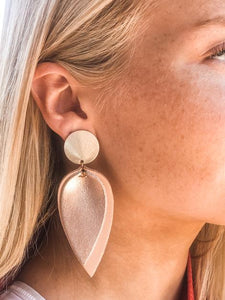 Millie B Designs MBD MIRE02 Miranda Earrings-Rose Gold