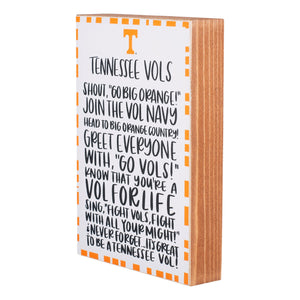 Glory Haus GH 413113404 Tennessee Fan Block Canvas