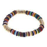 Canvas Jewelry CJ 20762B Emberly Color Block Bracelet - Multi