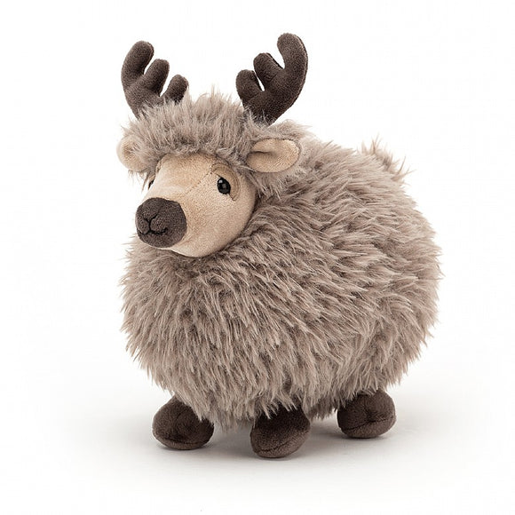 Jellycat Inc JI ROL6R Rolbie Reindeer Small