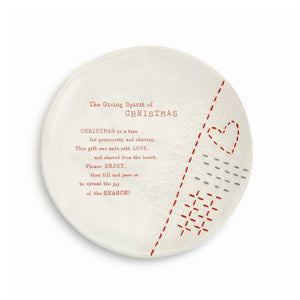 Demdaco 2020200281 Christmas Giving Plate