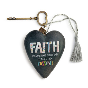 Demdaco 1003480311 Faith Art Heart