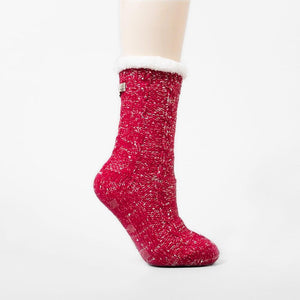 My Coffee Shoppe MCS H-4 Sparkle & Shine Slipper Socks