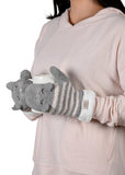 My Coffee Shoppe MCS H-60066 Marshmallow Companion Critter Mittens