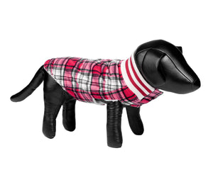 My Coffee Shoppe MCS 202060102 Canadian Plaid Puppy Coat