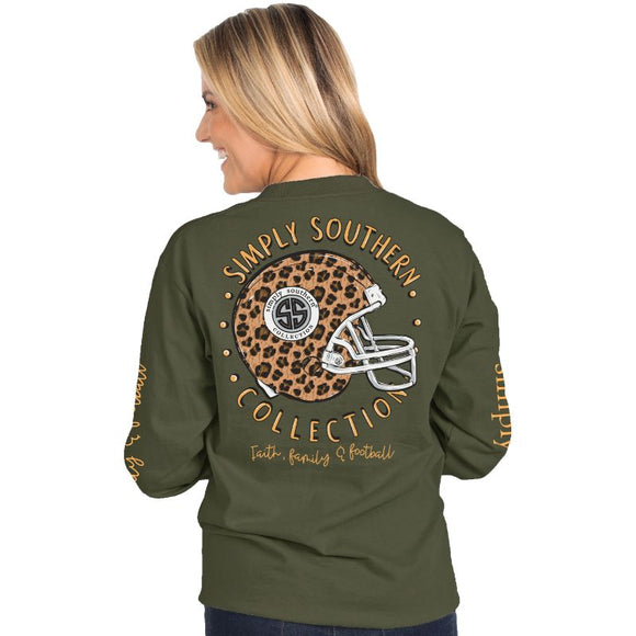 Simply Southern SS LS-FOOTBALL-MOSS