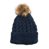 Top It Off TIO Emma Pom-Pom Knitted Hat