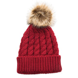 Top It Off TIO Emma Pom-Pom Knitted Hat