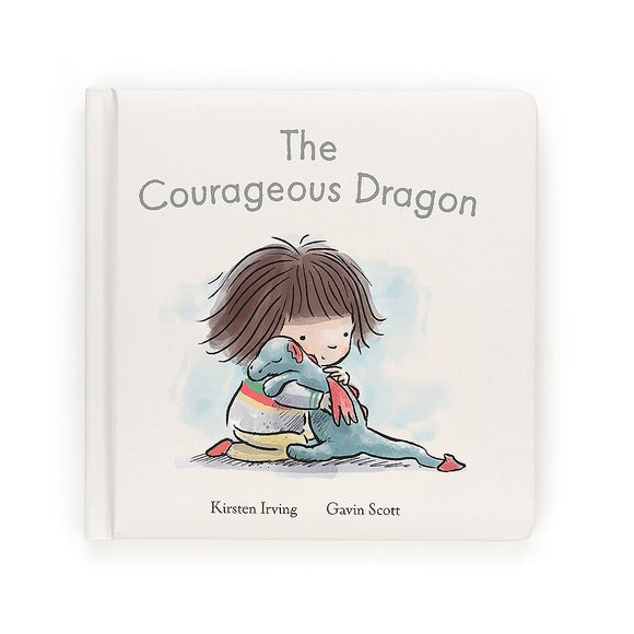 Jellycat Inc JI BK4CD The Courageous Dragon Book