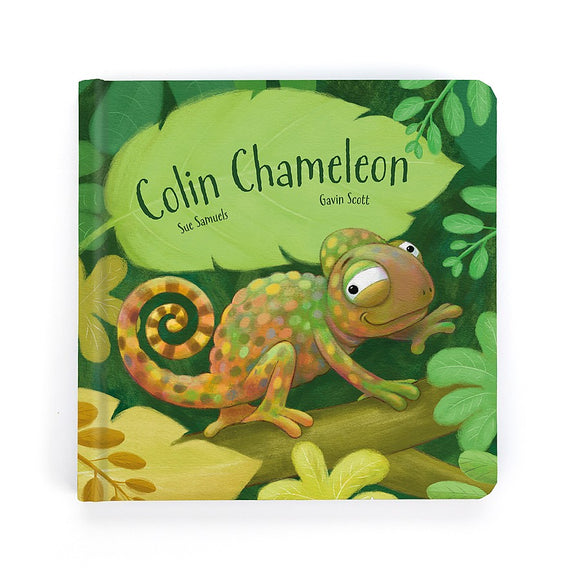 Jellycat Inc JI BK4CCUS Colin Chameleon Book