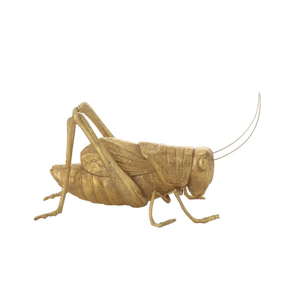 Creative Co-Op CCOP DF1054 Resin Cricket, Gold Finish