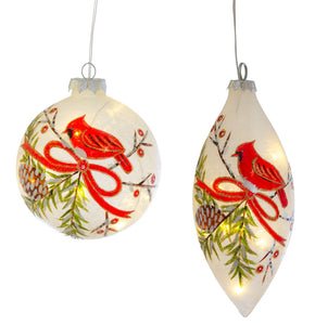 Melrose International MI 80847 LED Cardinal Ornament