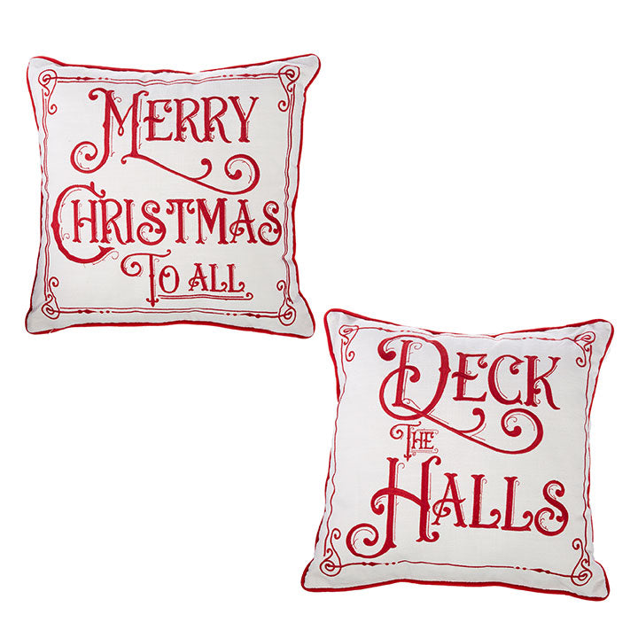 Raz Imports Message Pillow