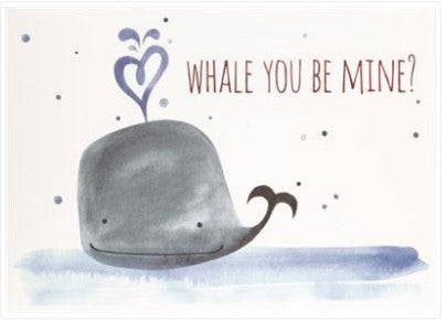Design Design DD 100-79520 Whale You Be Mine Card