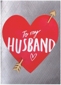 Design Design DD 100-79674 Love Struck Husband Card