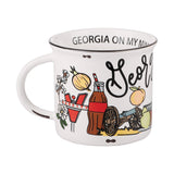 Glory Haus GH 27123472 State of Georgia Campfire Mug