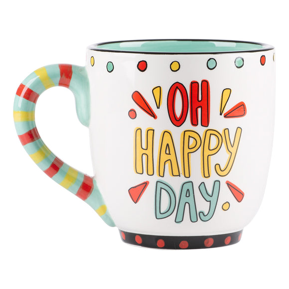 Glory Haus GH 27123452 Oh Happy Day Celebrate Mug