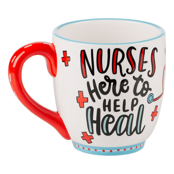 Glory Haus GH 27133409 Nurses Here To Heal Mug
