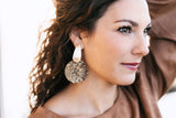 Millie B Designs MBD Eleanor Earrings - Black Cheetah