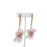 Millie B Designs MBD Bonnie Earrings - Frosted Pink