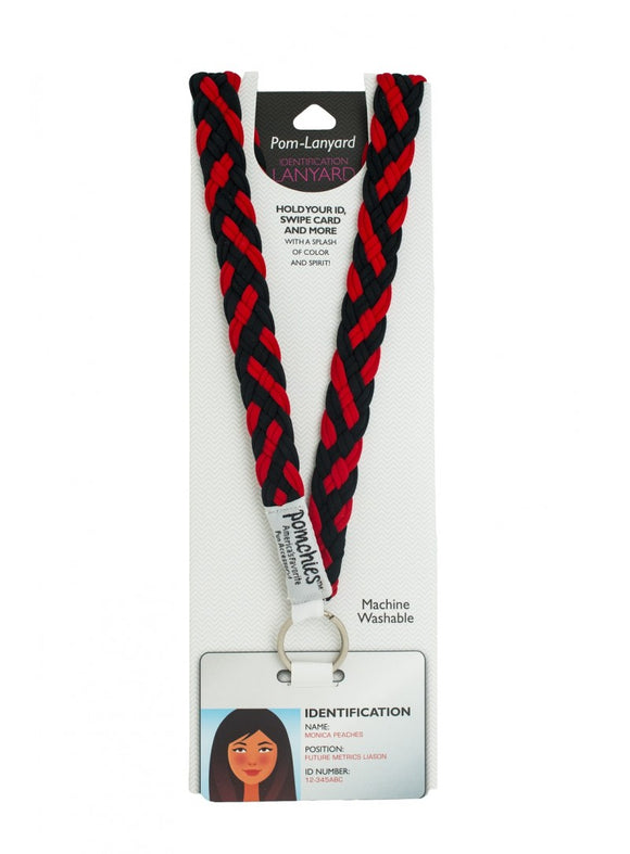 Pomchies POM 49305 Lanyard Black/Red