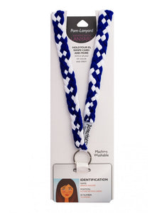 Pomchies POM 49313 Lanyard Royal/White