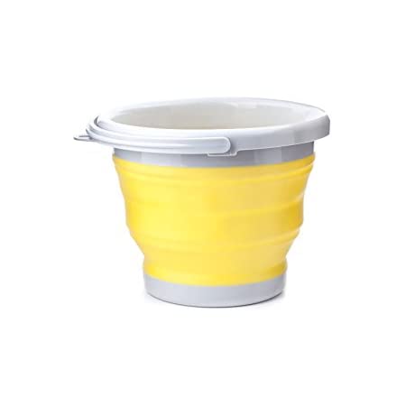 Kikkerland Designs KD OR81-Y Collapsible Bucket Yellow