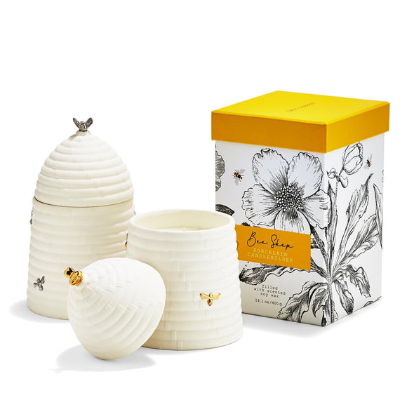 Two's Company TC 52763-20 Bee Skep Candle In a Box
