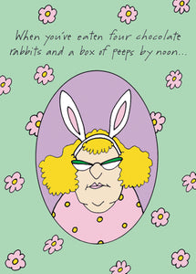 Design Design DD 100-79638 Four Chocolate Rabbits - Easter