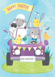 Design Design DD 100-79863 Egg Hunter Fun Ride - Easter - Child