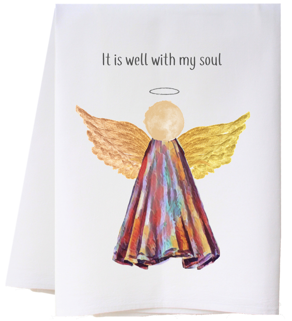 Southern Sisters Home SSH FSTIIWA It Is Well Angel Towel