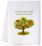 Cora & Pate 26 FSTxx Flowers & Fruit Tea Towel