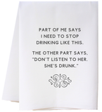 Cora & Pate FSTxx Sayings Tea Towel - 17 Styles